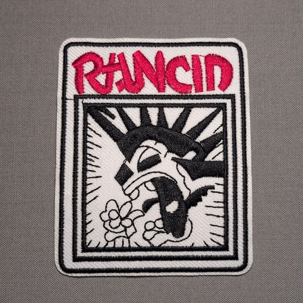 Rancid Punk Rock Band Embroidered Iron On Patch | Punk Music